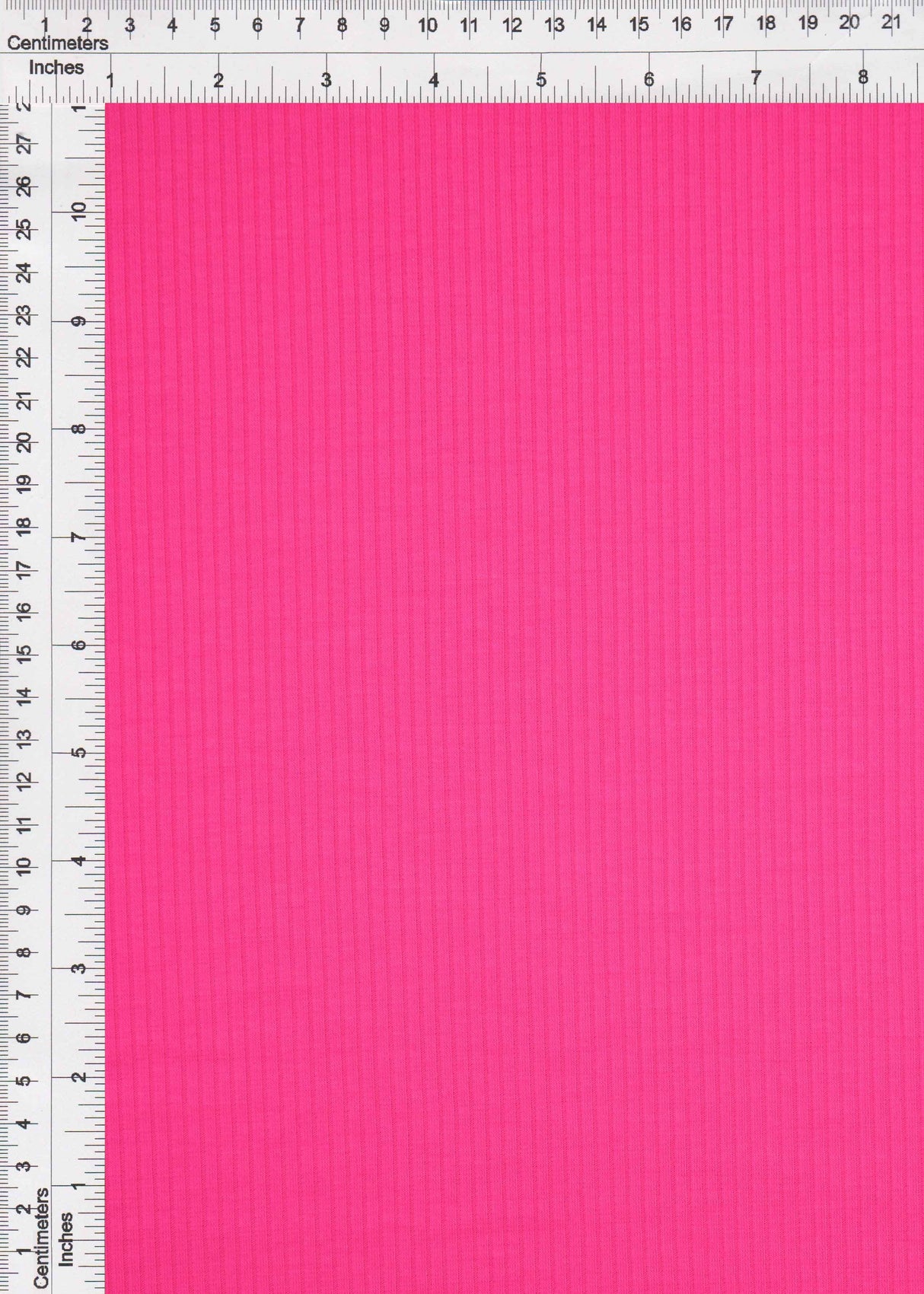 Rib Solid Stretch Knit Fabric