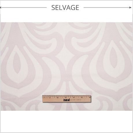 Spanish Pink Damask Cotton-Polyester