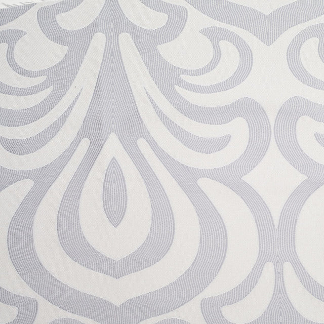 Spanish Plata Damask Cotton-Polyester