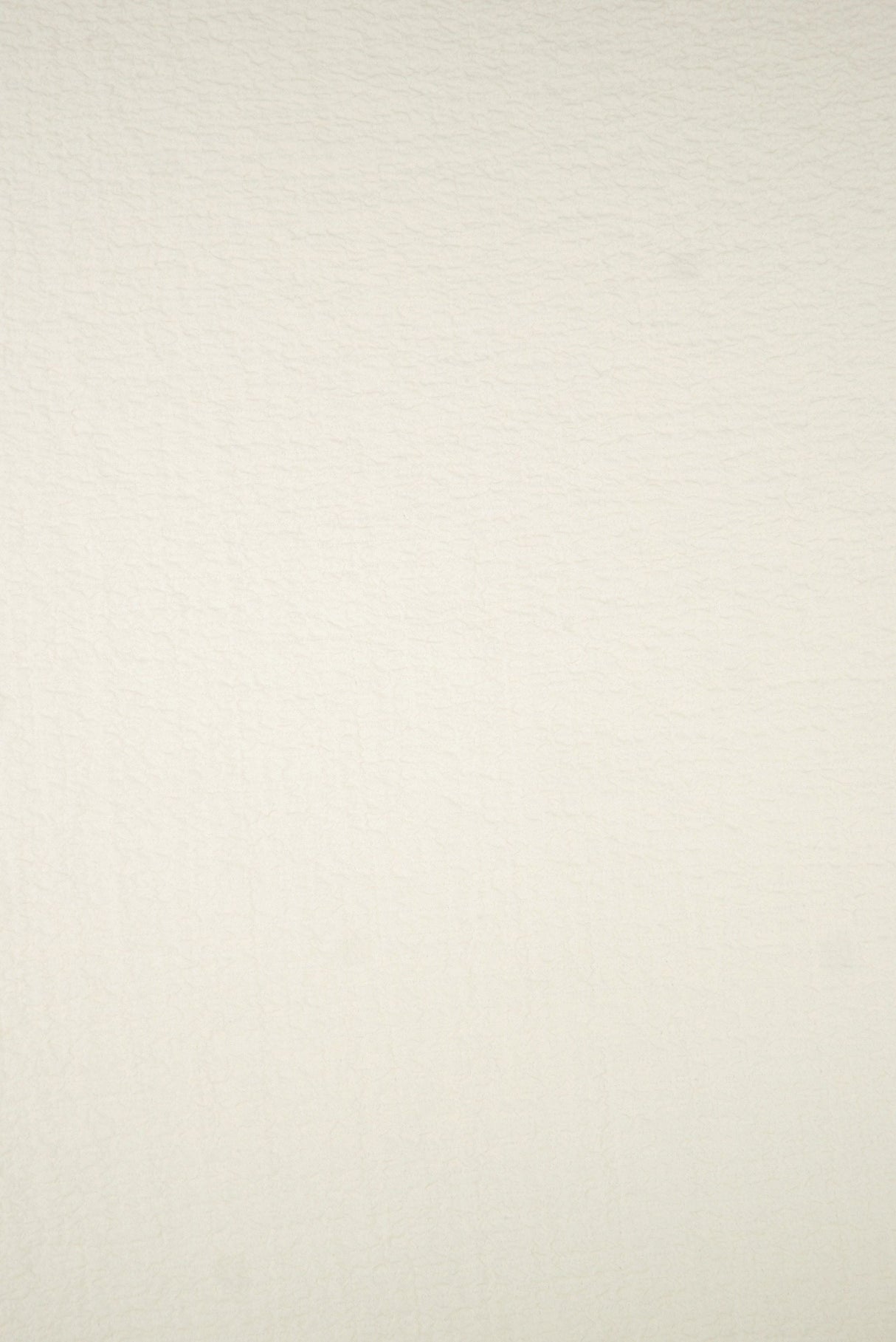 Crinkle Check Textured Woven Fabric Whisper White
