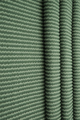 Jacquard Double Knit Rib Stretch Fabric