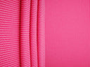 1 Yard 52" Knit Jacquard Rib Fabric 80% Polyester 15% Rayon 5% Spandex 230 GSM