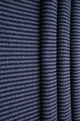 Jacquard Double Knit Rib Stretch Fabric