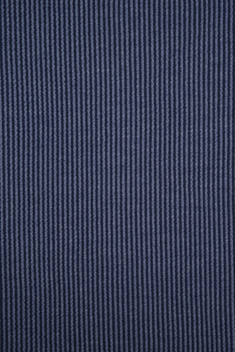 1 Yard 52" Knit Jacquard Rib Fabric 80% Polyester 15% Rayon 5% Spandex 230 GSM