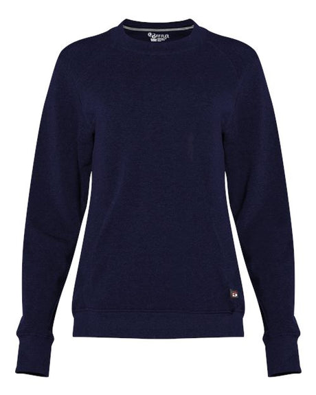 Badger Women's FitFlex French Terry Crewneck Sweatshirt