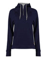 FitFlex Women's French Terry Hooded Quarter-Zip