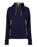Badger Women's FitFlex French Terry Quarter-Zip Hooded Pullover