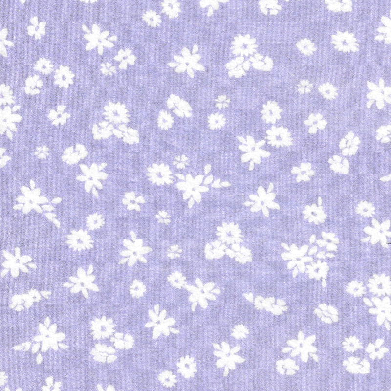 DTY Brushed Ditsy Floral Knit Lavender