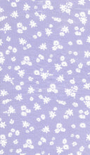 DTY Brushed Ditsy Floral Knit Lavender