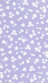 DTY Brushed Ditsy Floral Knit Lavender