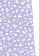 Tela de punto DTY cepillada con estampado floral diminuto 1 yarda, suave y elástica 58/60" de ancho