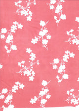 1 Yard Wool Dobby Floral Print Fabric, 58/59? Wide 100% Polyester