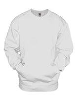 Badger Unisex Pocket Crewneck Sweatshirt