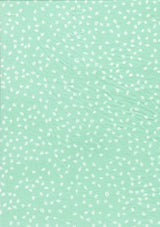 1 Yard DTY Brushed Leaf Geo Print Fabric Stretch Knit Lightweight Polyester Spandex 58 Inch