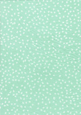 1 Yard DTY Brushed Leaf Geo Print Fabric Stretch Knit Lightweight Polyester Spandex 58 Inch