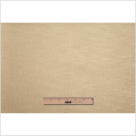 Gold Textured Polyester Brocade