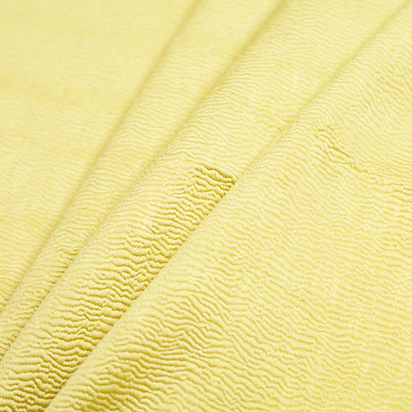 Green Textured Polyester Brocade