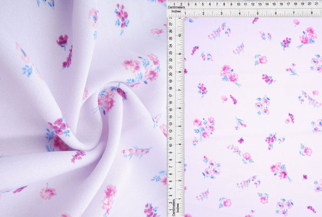 Airflow Ditsy Floral Woven Fabric Lavender