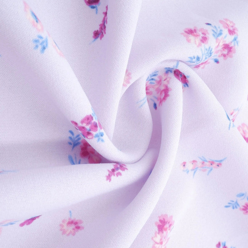 Cey Ditsy Floral Print Fabric 1 Yard Soft Lightweight Drapey Material 58/59" Wide
