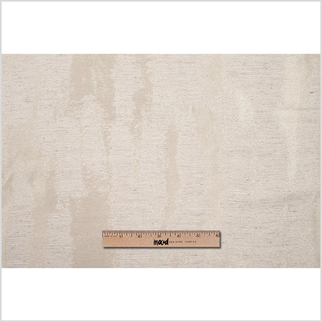 Metallic Gold/Ivory Polyester Woven