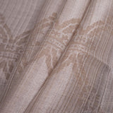 Metallic Beige Sheer Polyester Woven
