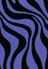 Brushed DTY Zebra Print Knit Fabric