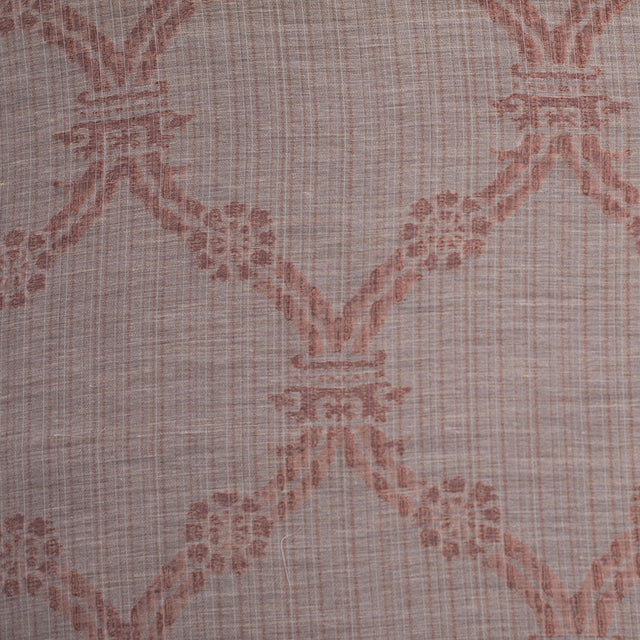 Metallic Rust Sheer Polyester Woven