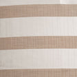 Striped Pearl/Beige Polyester Woven