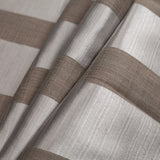 Striped Silver Polyester Woven