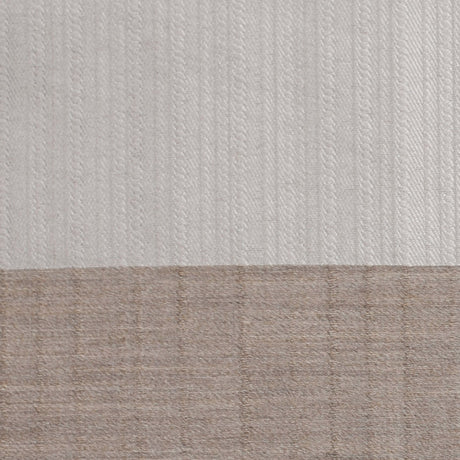 Striped Silver Polyester Woven