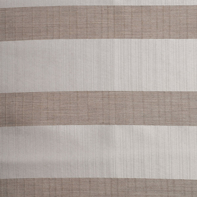 Striped Silver Polyester Woven