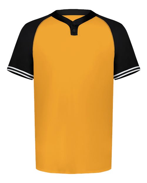 Youth Cutter Henley Jersey by Augusta Sportswear