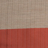 Striped Rust Polyester Woven