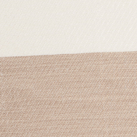 Beige/Brown Striped Polyester Woven