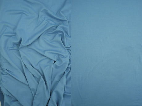1 Yard DTY Brushed Solid Knit Fabric, 58/60? Wide Polyester Spandex Blend