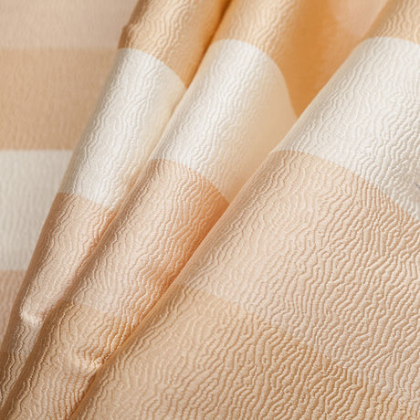 Pearl Striped Polyester Brocade