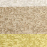 Lime Striped Polyester Brocade