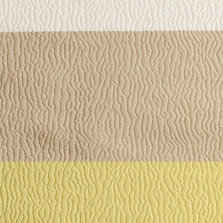 Lime Striped Polyester Brocade