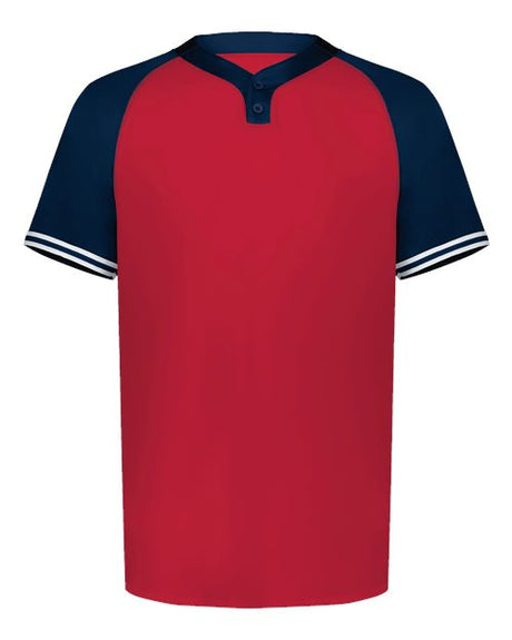 Youth Cutter Henley Jersey by Augusta Sportswear