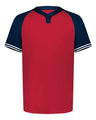 Youth Cutter Henley Jersey by Augusta Sportswear