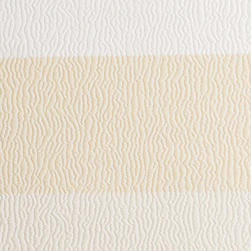 Snow Striped Polyester Brocade