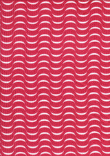 Abstract Ribbed Stretch Knit Fabric