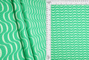 1 Yard Abstract Print 4X2 Yummy Rib Knit Fabric Soft Stretch 58/60 Inch Wide