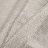 Metallic Silver Striated Polyester Woven