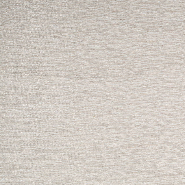 Metallic Silver Striated Polyester Woven