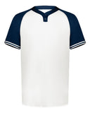 Youth Cutter Henley Jersey by Augusta Sportswear