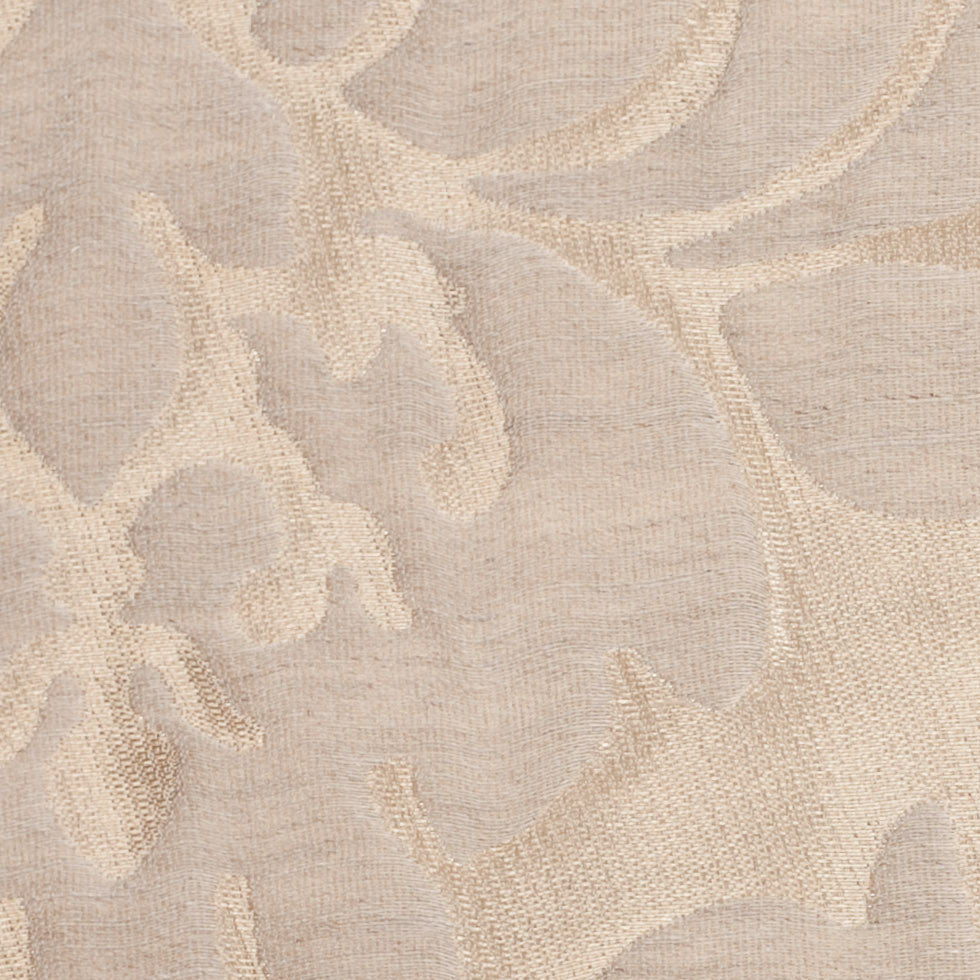 Metallic Gold/Beige Damask Polyester Brocade