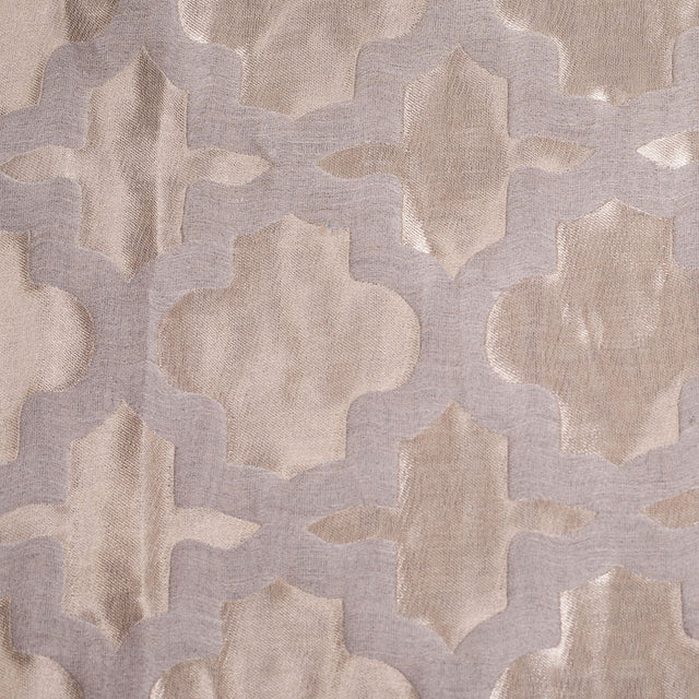 Metallic Gold Morocan Polyester Brocade