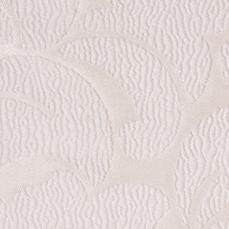 Ivory Floral Polyester Jacquard