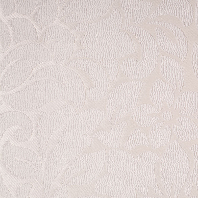 Ivory Floral Polyester Jacquard